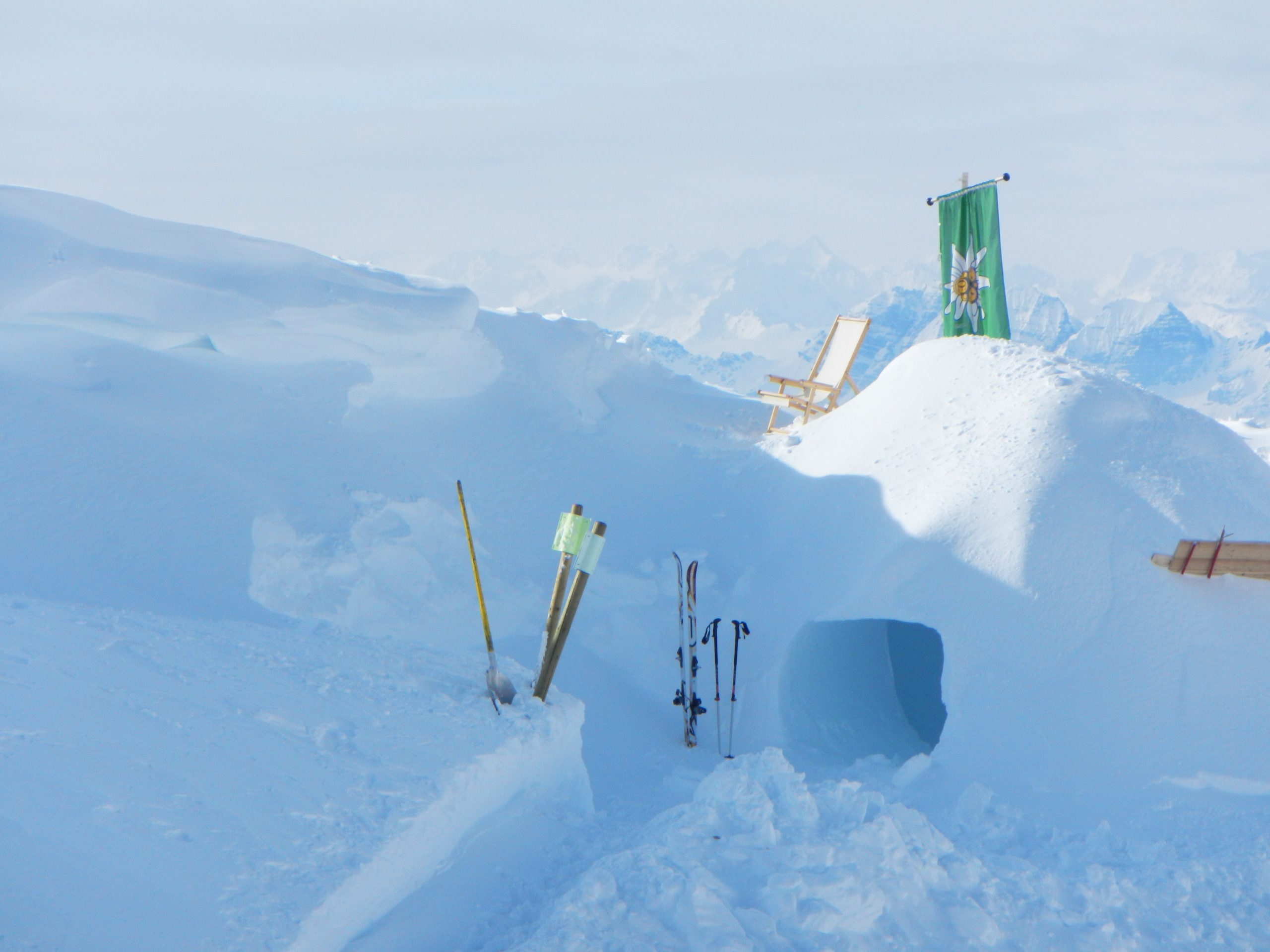 Welten in Schnee und Eis auf 2600 Meter Seehöhe